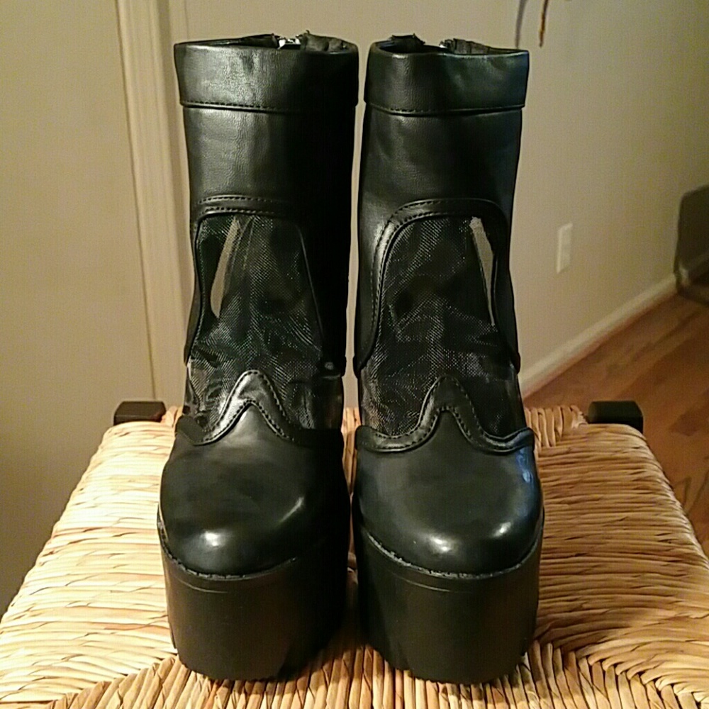 Platform Booties - Picture 2 of 7